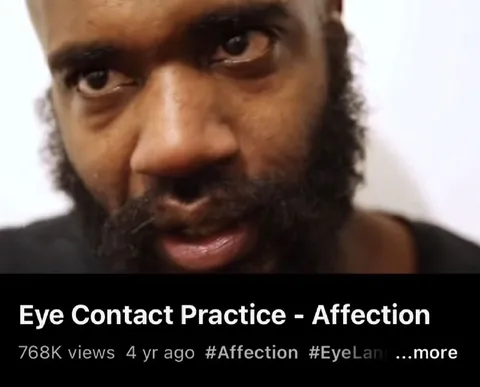 Eye Contact Practice Affection