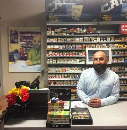 The Shopkeeper Portrait