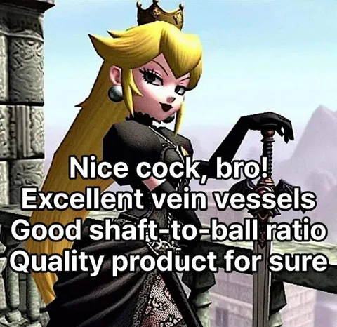 Princess Peach Rates the Sword
