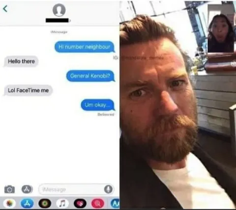 Hi Number Neighbour FaceTime
