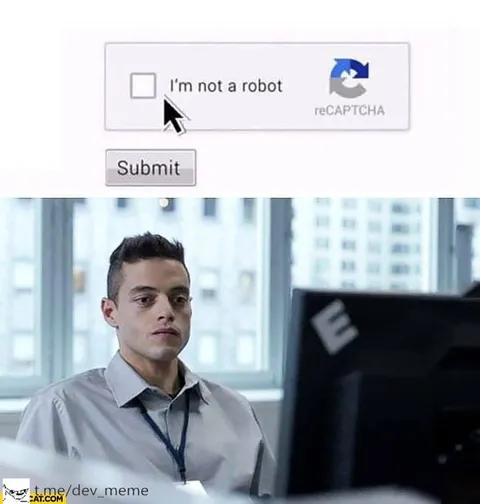 I'm Not a Robot CAPTCHA