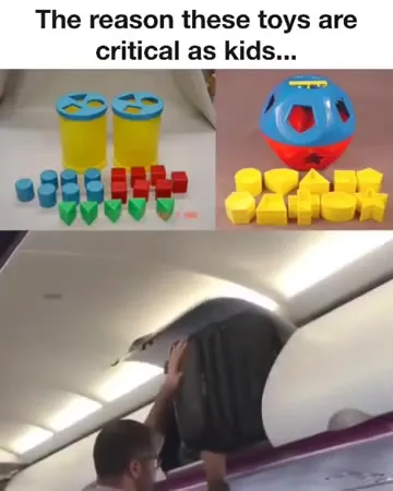 Kids' Toys Explain Overhead Bin Struggles