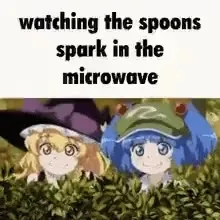 Watching Spoons Spark in the Microwave