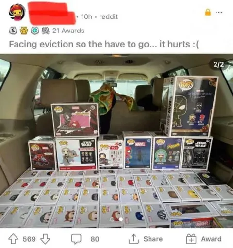 Facing Eviction Funko Collection