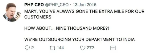 Outsourcing Mary’s Department