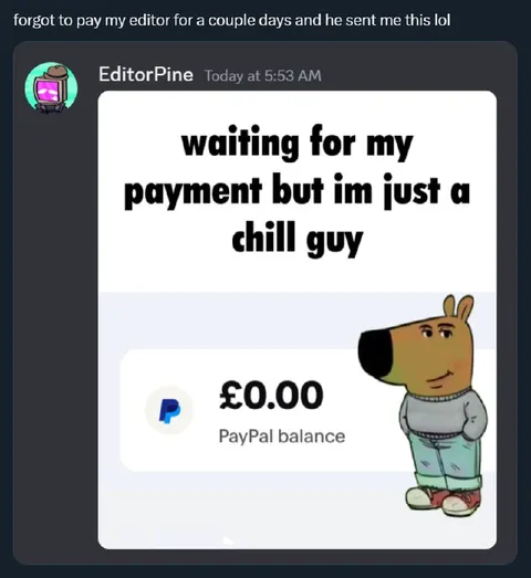 Waiting for My Payment