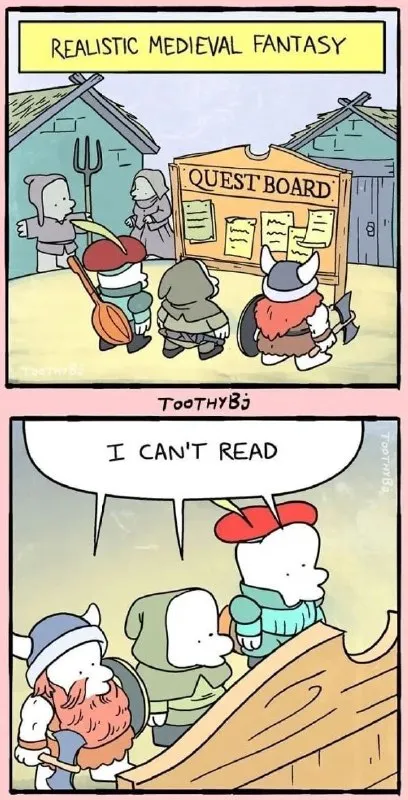 Realistic Medieval Fantasy Reading