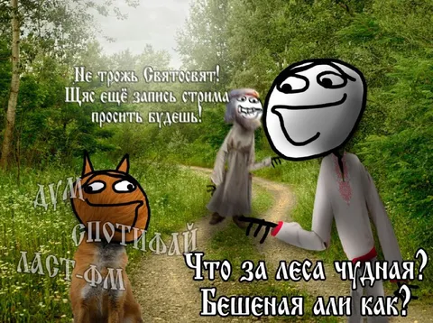 Бешеная али как в лесу