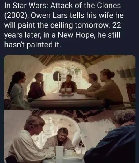 Owen Lars Never Paints the Ceiling