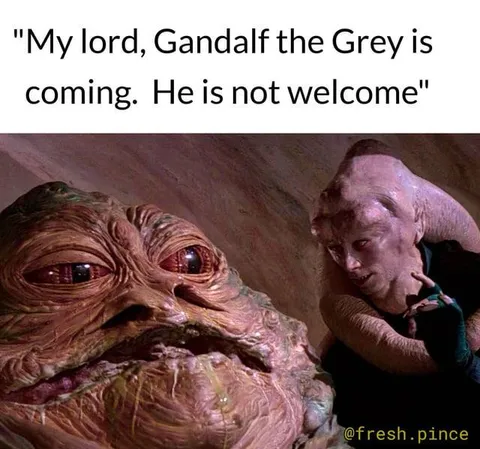 Gandalf Is Not Welcome