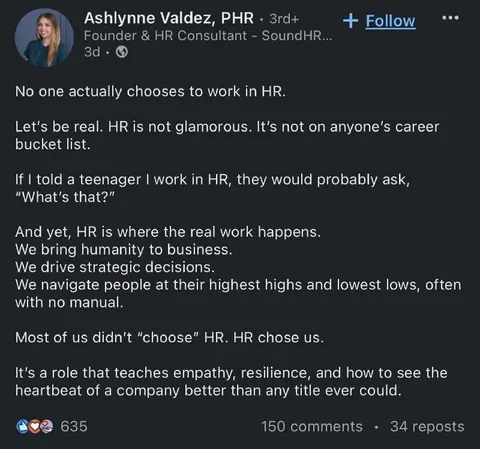 HR Chose Us