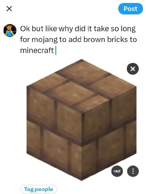 Brown Bricks Finally Added