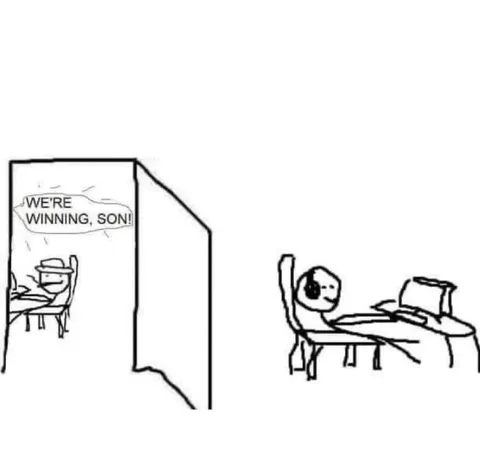 We're Winning, Son