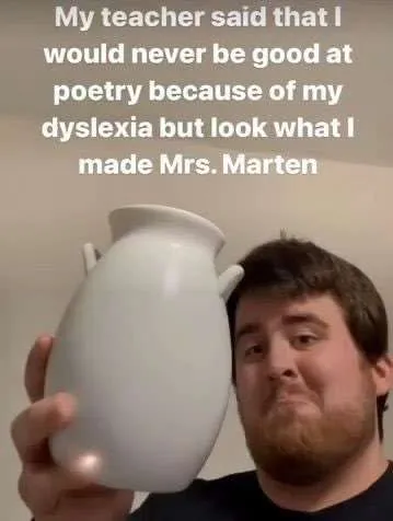 Dyslexia Poetry Pitcher