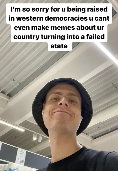 Western Democracy Meme Apology