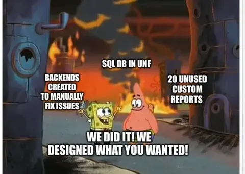 SpongeBob and Patrick Database Chaos