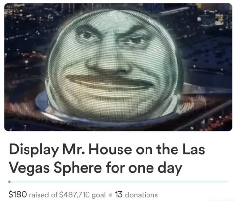 Mr. House Las Vegas Sphere Fundraiser