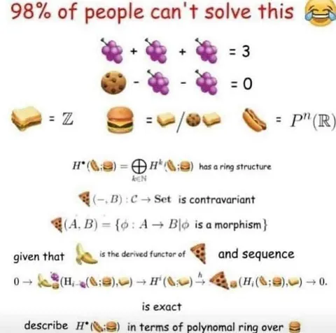 98% Can't Solve This Math Meme
