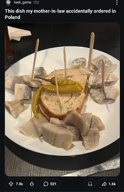 Mother-in-Law Orders Polish Herring