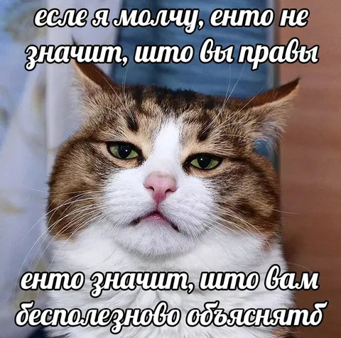 Молчание не означает правоту