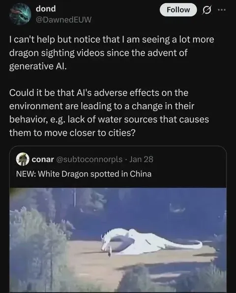White Dragon Spotted in China
