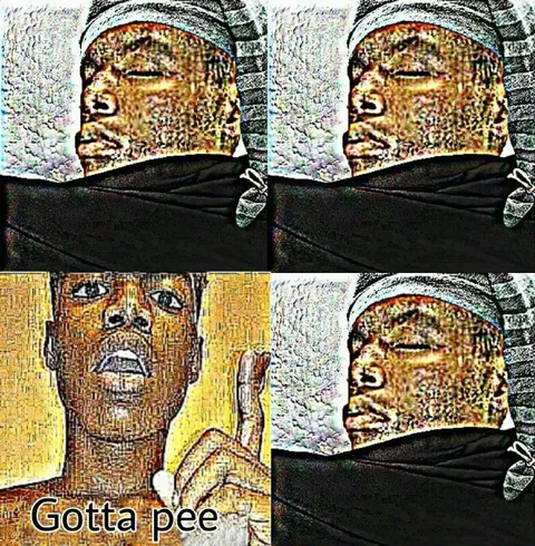 Gotta Pee Reaction Grid