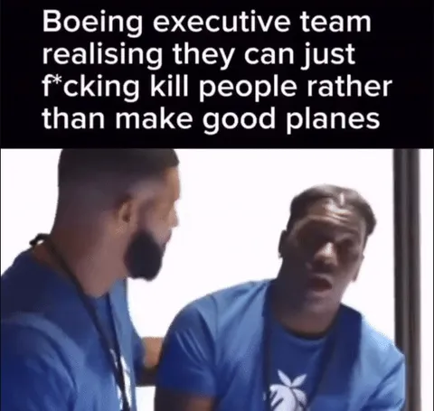 Boeing Team Gives Up