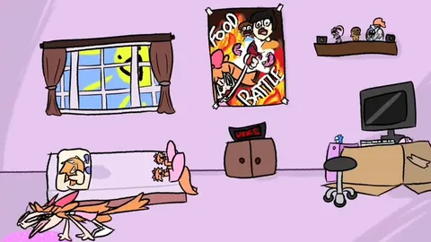 Pink-Haired Girl’s Chaotic Routine