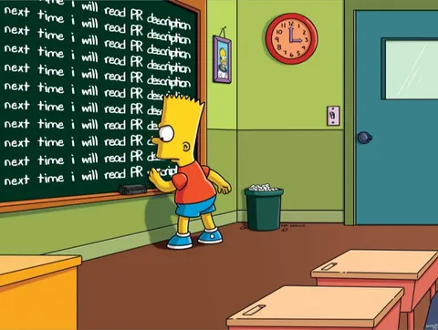 Bart Reads the PR Description
