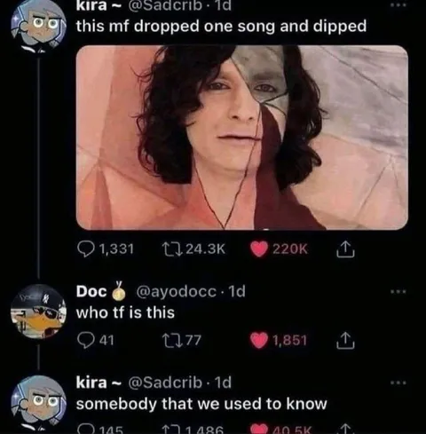 Dropped One Song and Dipped