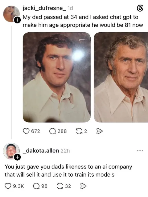 AI Ages Dad to 81