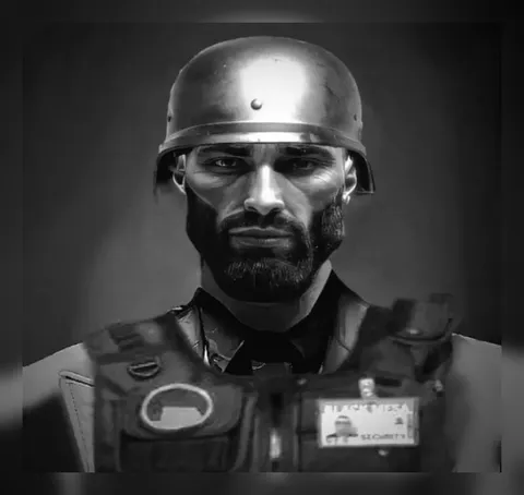 Intimidating Security Guard