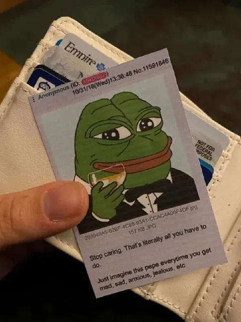 Stop Caring Pepe