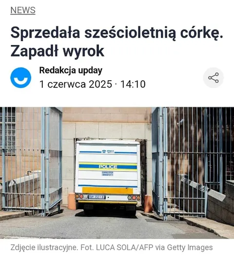 Sprzedali sześcioletnią córkę