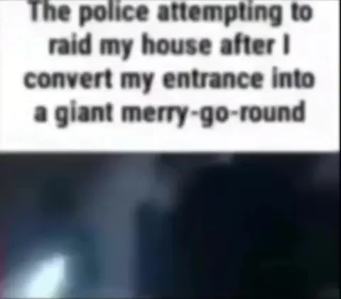 Police Raid the Merry-Go-Round House