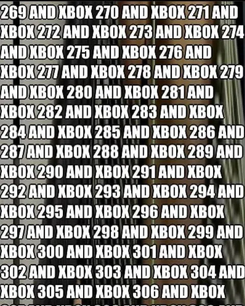 The Endless Xbox List