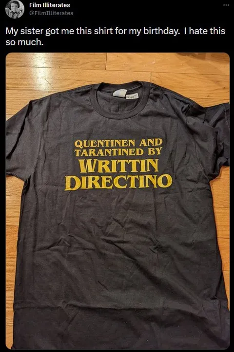The Shirt She Hates