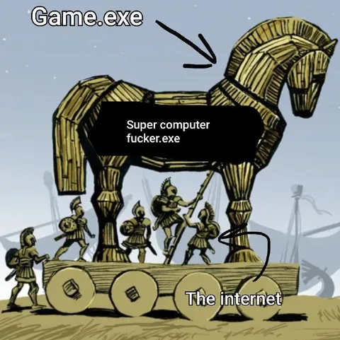 Super Computer Fucker.exe Trojan Horse