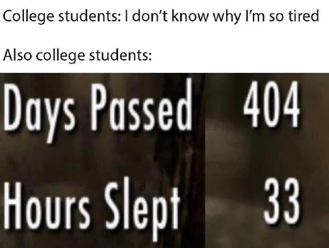 College Students Are Always Tired