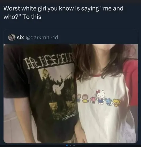 Worst White Girl Meets Metalhead