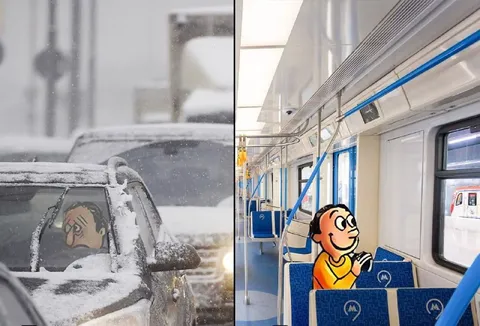 Когда пересел на метро