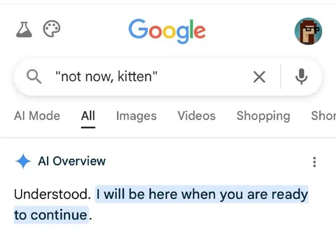 Not Now, Kitten AI Response