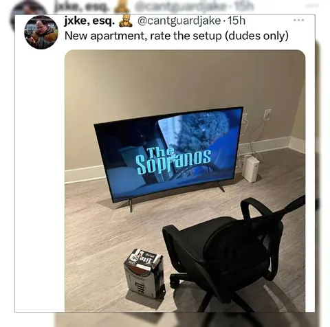 New Apartment Sopranos Setup