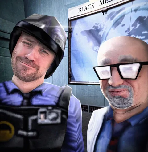 Black Mesa Scientists Selfie