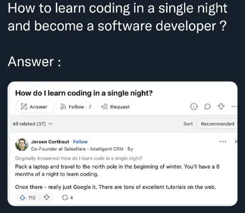 Learn Coding in One Night