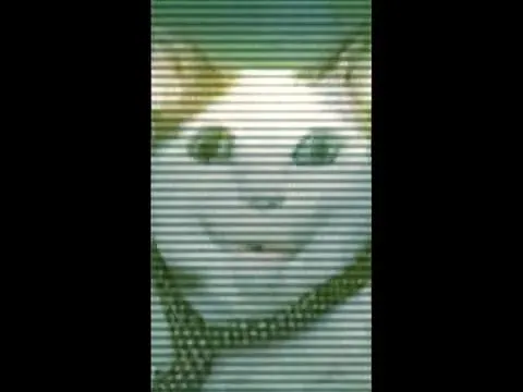 Кот улыбается под колыбельную