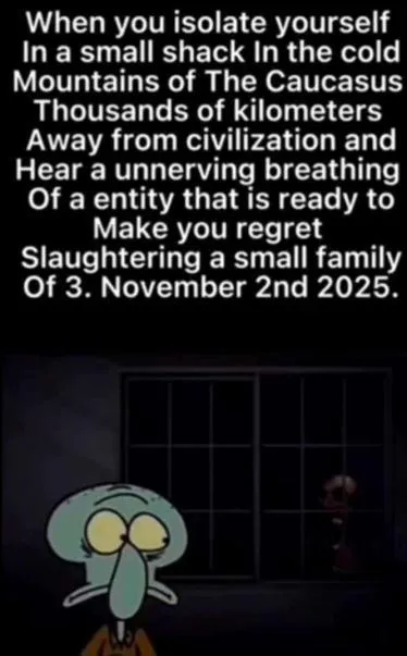Squidward Hears Something Breathing