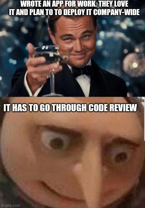 Code Review Ruins the Celebration