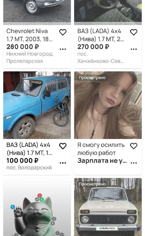 Сомневаюсь, что она починит Ниву