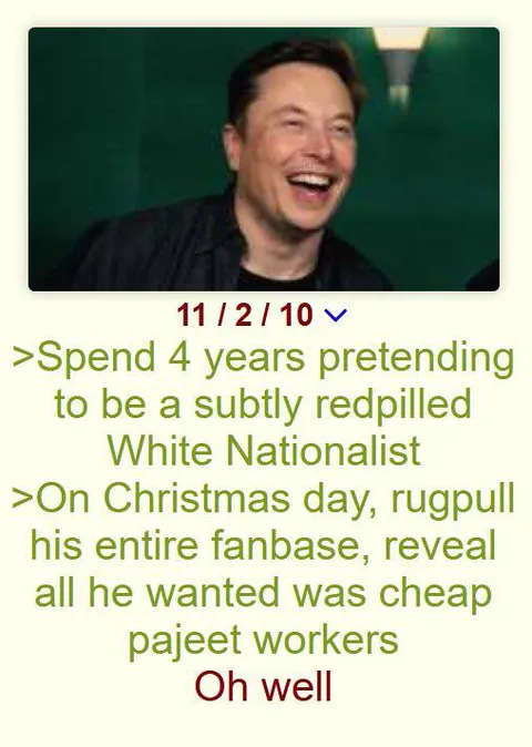 Elon Musk Laughing at Cheap Pajeeṭ Workers